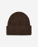 Bonnet en laine mélangée chocolat Antorin