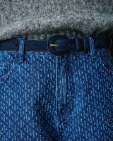 Suede-effect belt marine Scotland