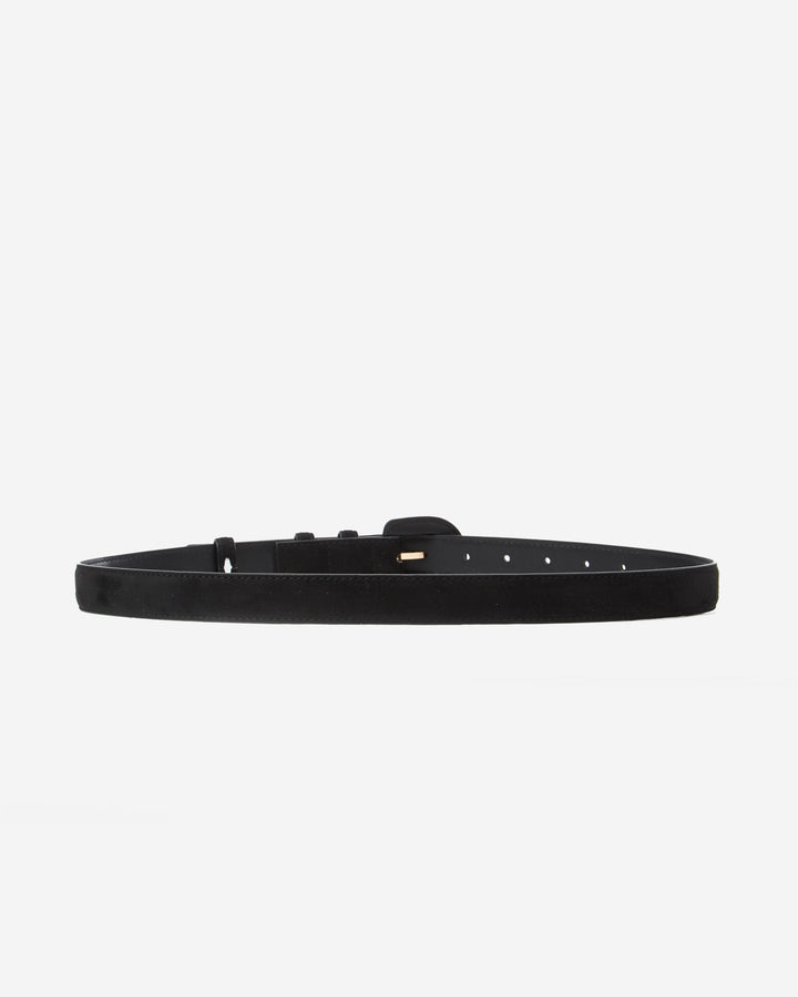 Suede-effect belt noir Scotland