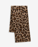 Écharpe en jacquard imprimé leo Adra