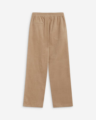 Pantalon velours côtelé taille ajustable beige Liberty