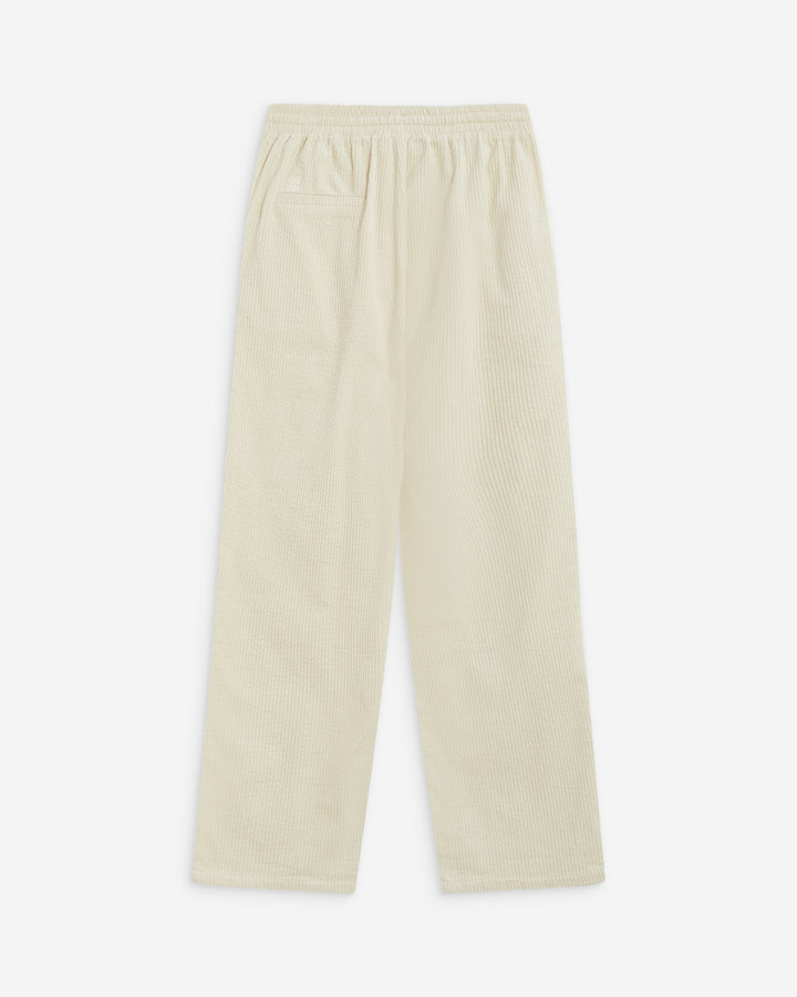 Pantalon velours côtelé taille ajustable ecru Liberty