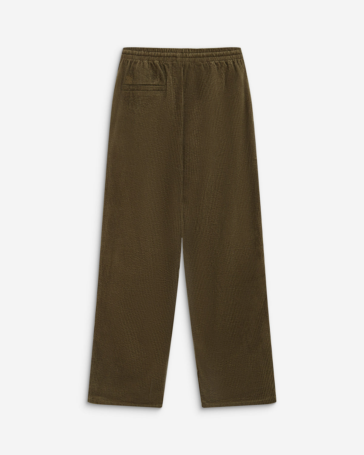 Pantalon velours côtelé taille ajustable kaki Liberty