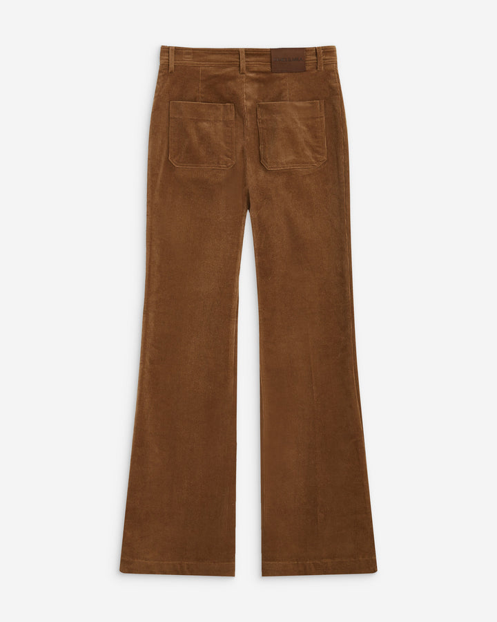 Pantalon droit velours côtelé coffee Alban