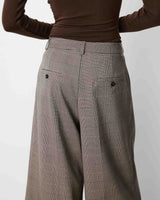 Prince of Wales check culottes beige Arnold