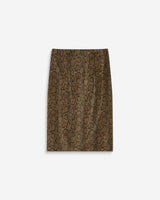 Jupe fourreau similicuir taille haute python Acacia