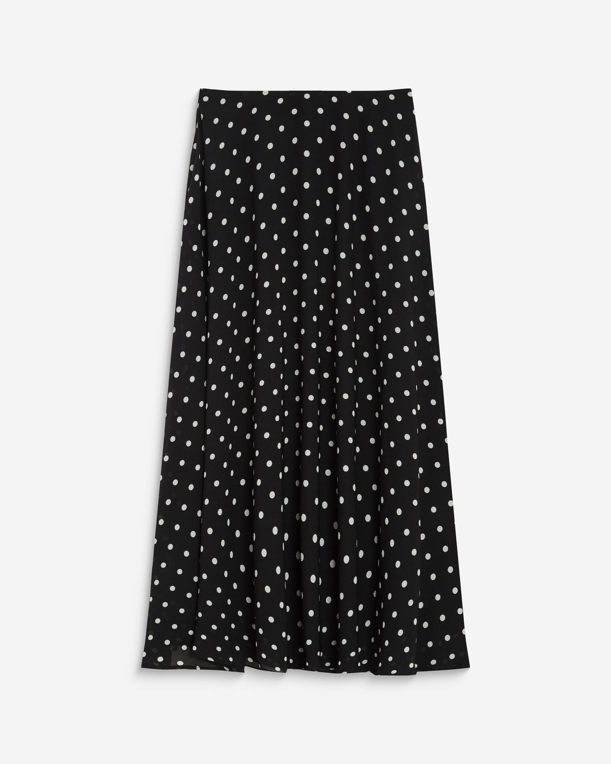 A-line maxi skirt pois Analia