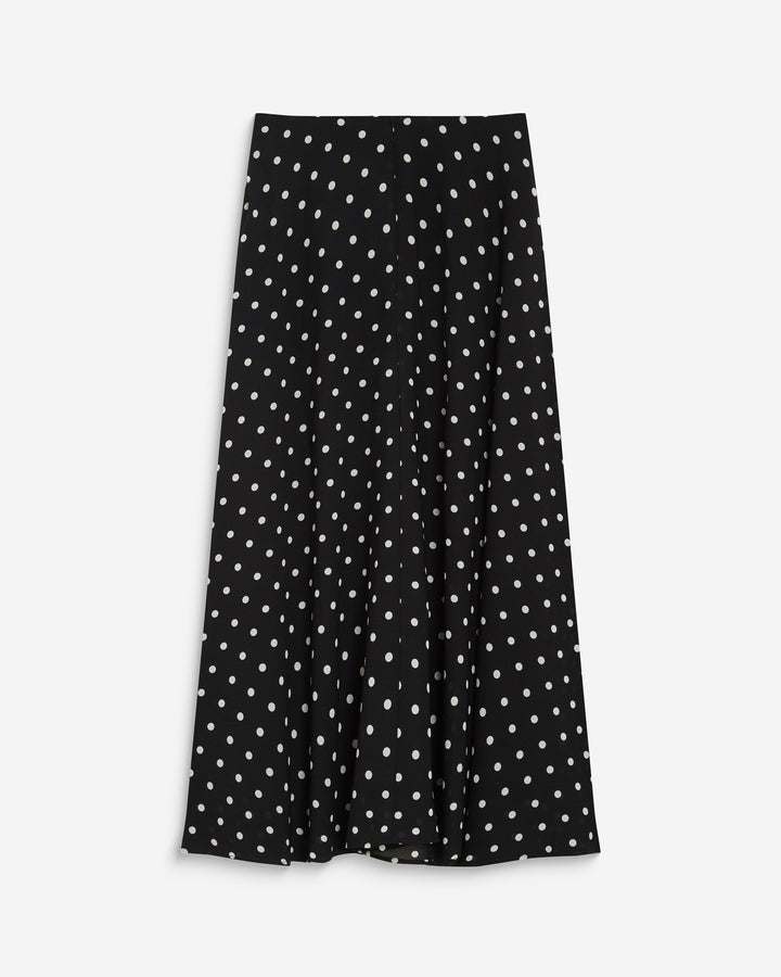 A-line maxi skirt pois Analia