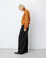 Alpaca wool-blend sweater camel Agostino
