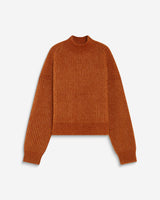 Alpaca wool-blend sweater camel Agostino