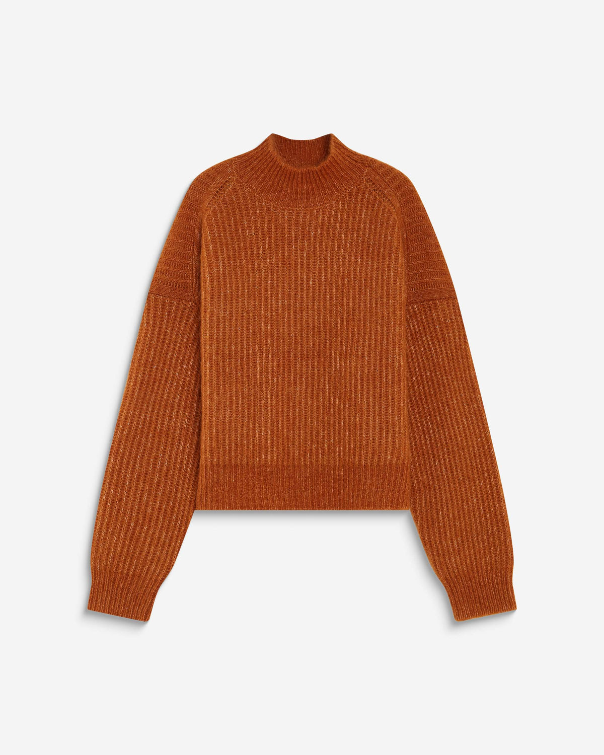 Alpaca wool-blend sweater camel Agostino