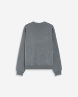 Pull à logo universitaire brodé gris Ashford