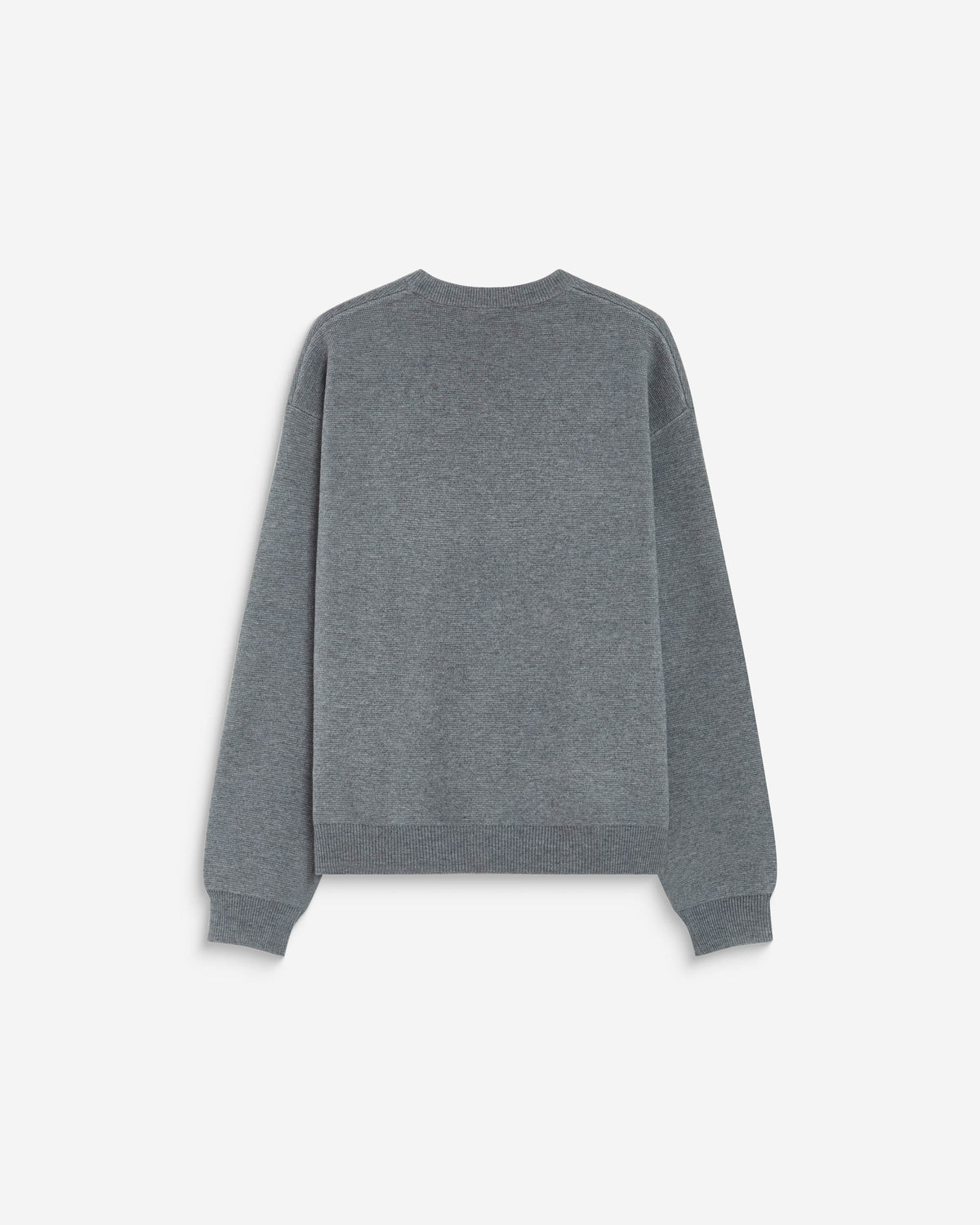 Pull à logo universitaire brodé gris Ashford