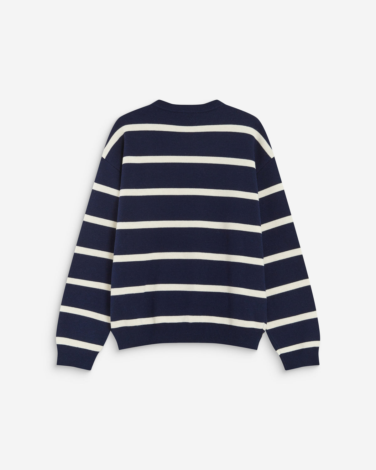 Pull à logo universitaire brodé marine Ashford