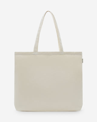 Large canvas tote bag ecru Brave