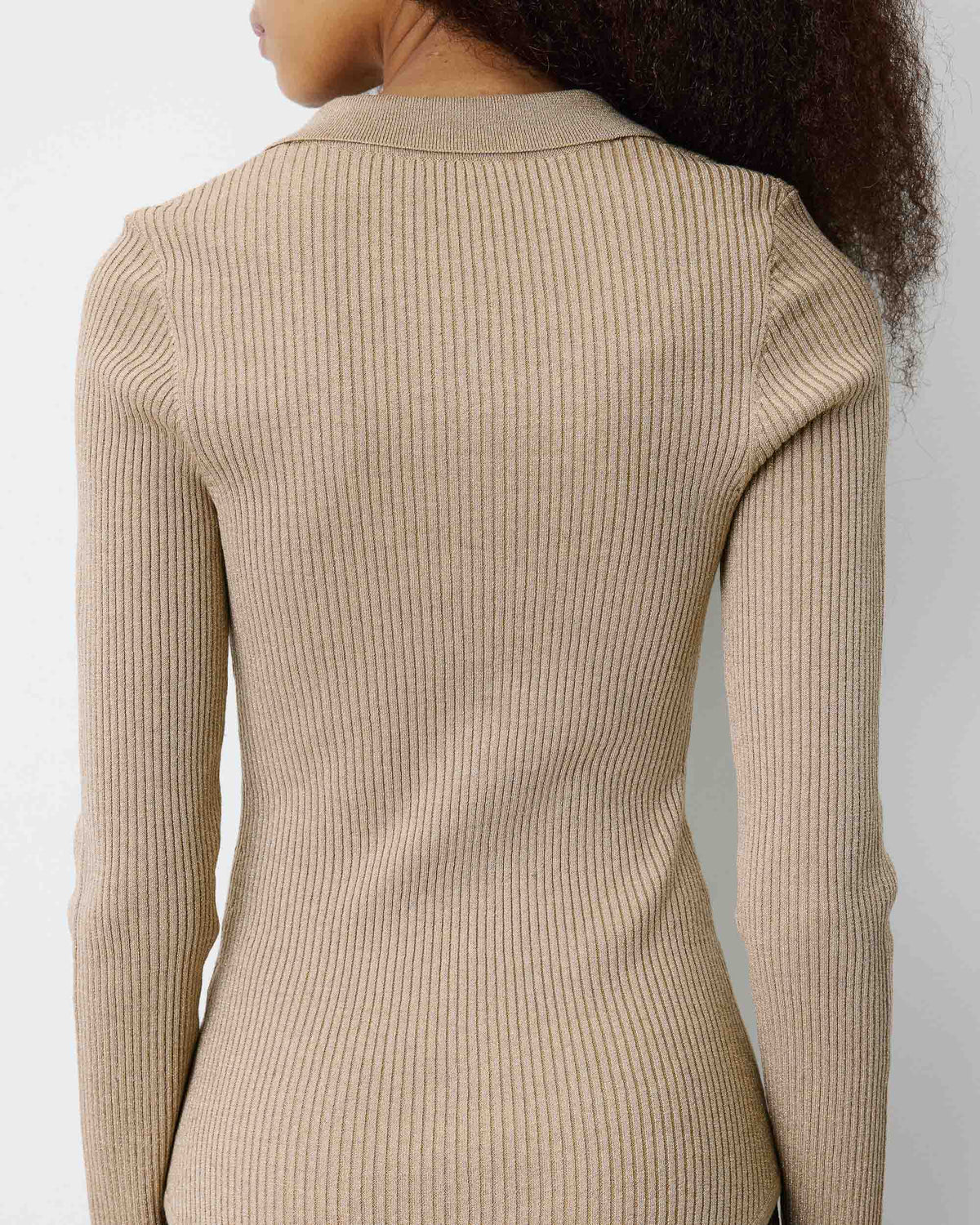 Body de punto con cuello polo gold Bentley
