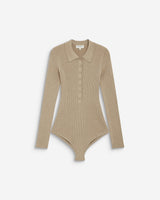 Body de punto con cuello polo gold Bentley
