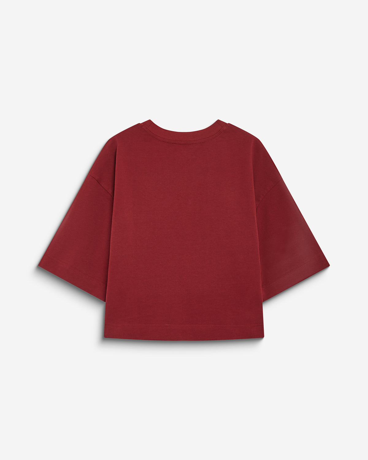 Camiseta con mensaje de lentejuelas cherry Bond