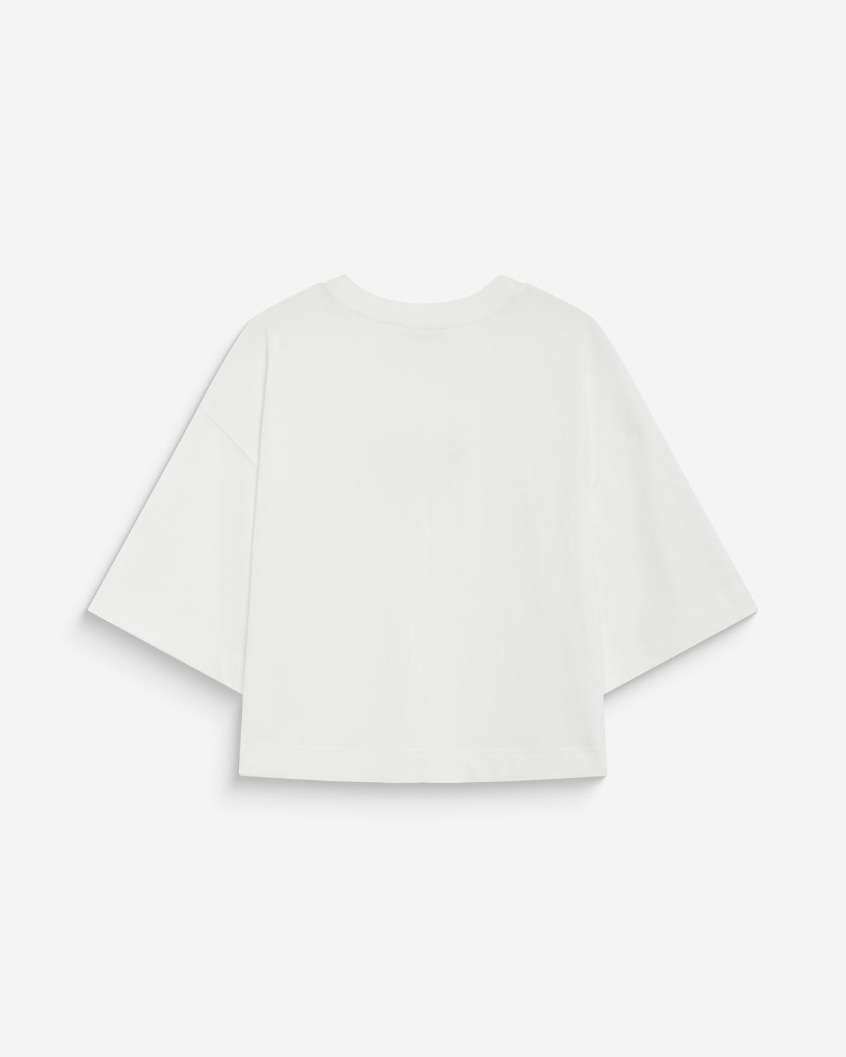 Camiseta con mensaje de lentejuelas ivoire Bond