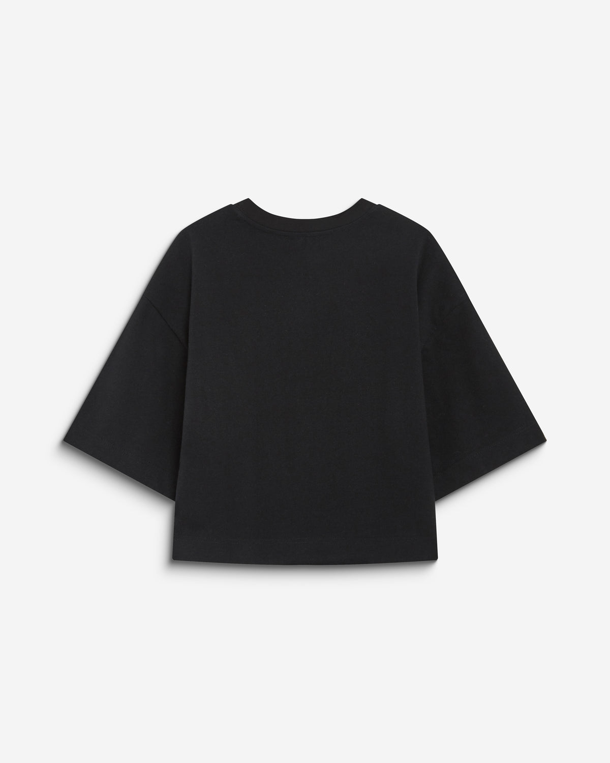 Camiseta con mensaje de lentejuelas noir Bond