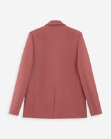 Veste tailleur à double boutonnage terracotta Parfaite