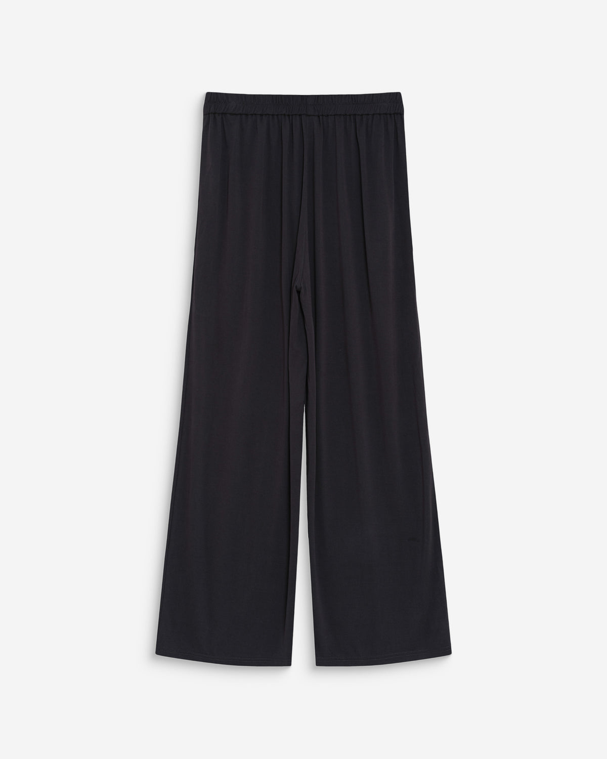 Pantalon en modal jambe large carbone Pax