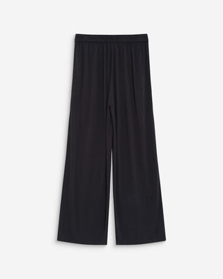 Pantalon en modal jambe large carbone Pax