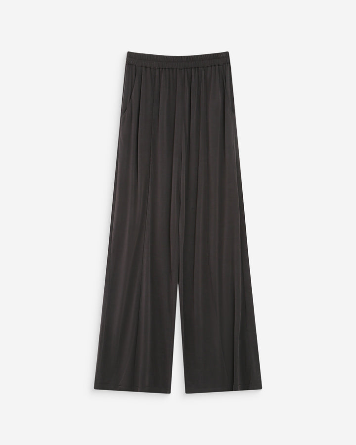Pantalon en modal jambe large marine Pax
