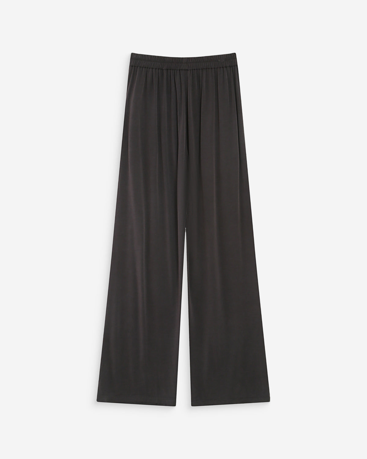 Pantalon en modal jambe large marine Pax