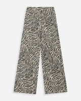 Jean taille haute loose imprimé zebre Socca