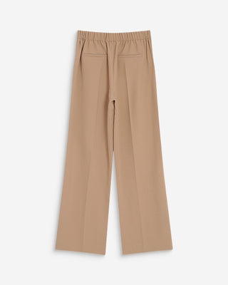 Straight tailored trousers camel Valigny
