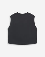 T-shirt large sans manches en modal carbone Rimbaud