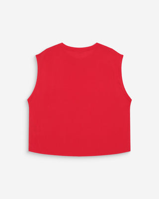 T-shirt large sans manches en modal fuchsia Rimbaud