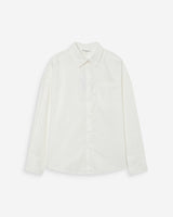 Chemise oversize en coton à nouer dans le dos ivoire Valerie