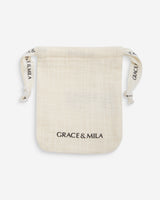 Set de chouchous en coton ecru Wilkins